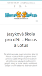 Mobile Screenshot of hocus-lotus.cz